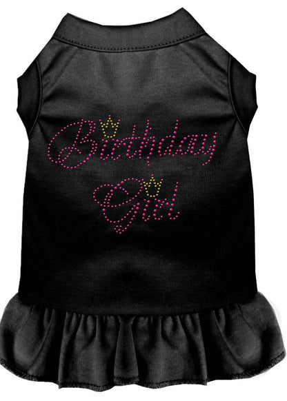Pet Dog & Cat Dress Rhinestone, "Birthday Girl" - DOGGO'S KING