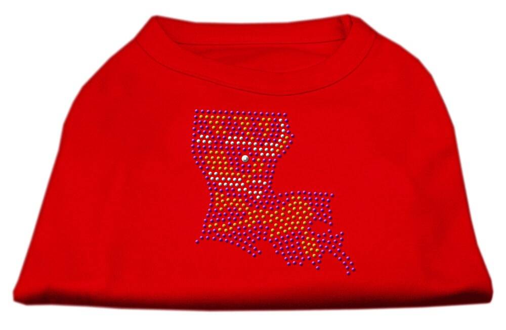 Pet Dog & Cat Shirt Rhinestone, "Louisiana"