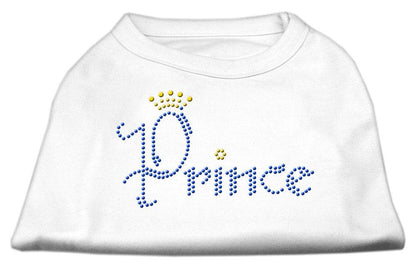 Pet Dog & Cat Shirt Rhinestone, "Prince"