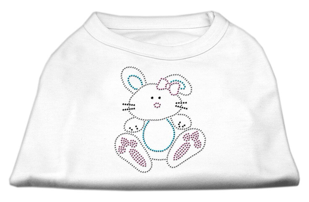 Pet Dog & Cat Shirt Rhinestone, "Bunny"