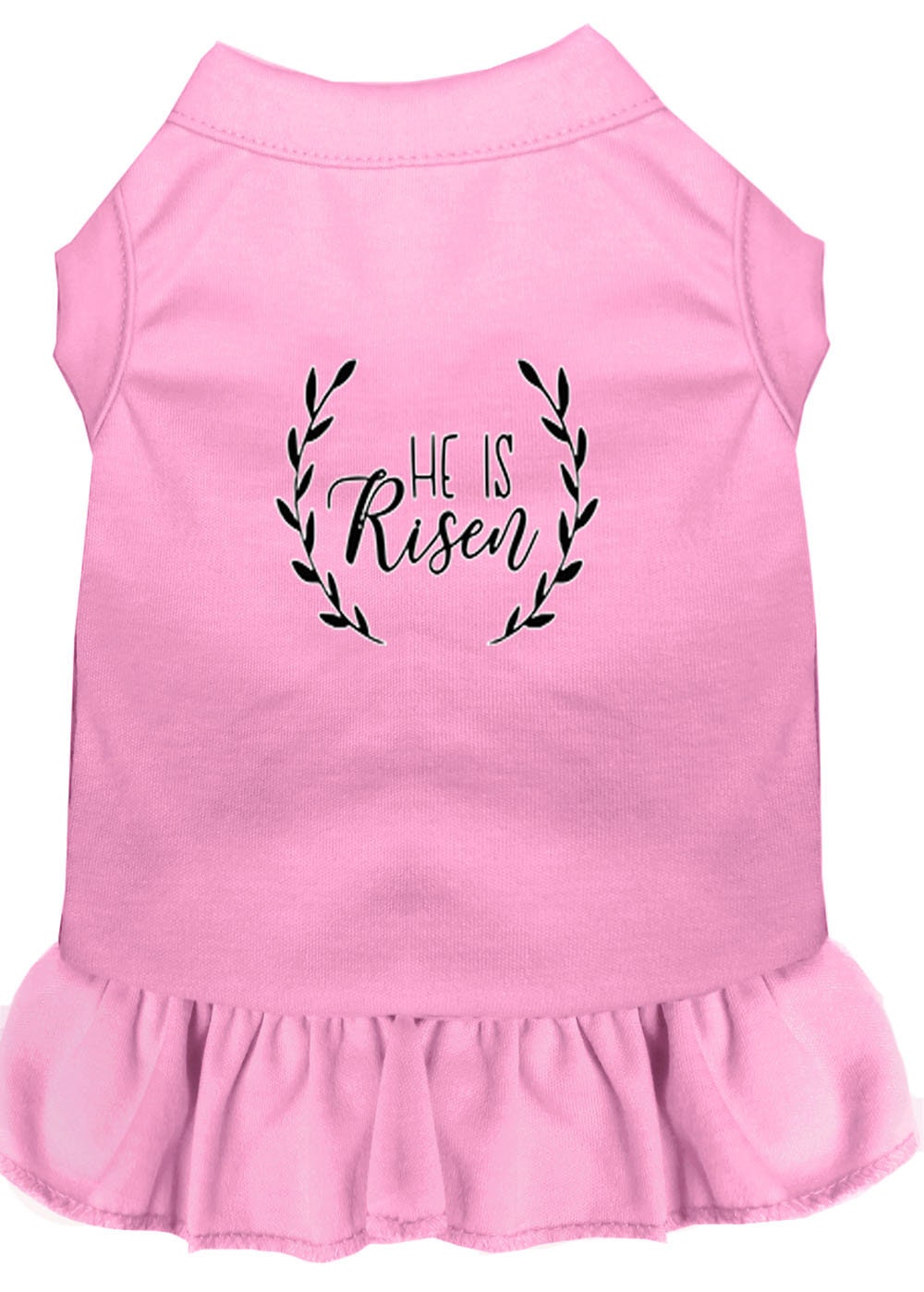 Pet Dog & Cat Dress Screen Printed, "He Is Risen"