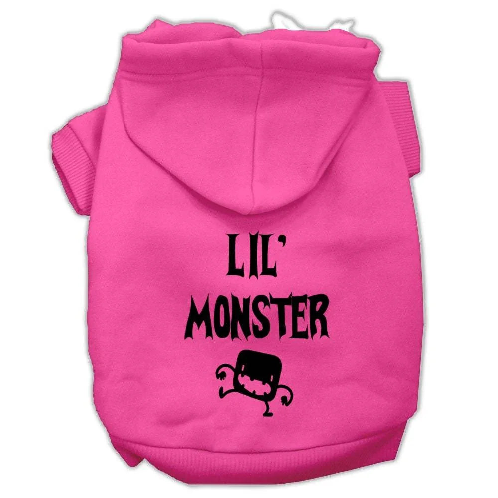 Halloween Pet, Dog & Cat Hoodie Screen Printed, "Lil Monster" - DOGGO'S KING