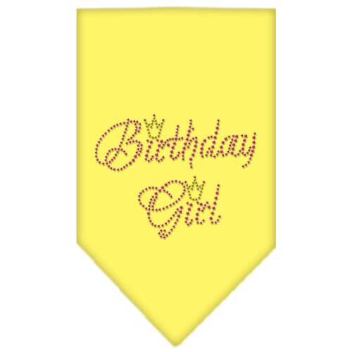 Pet and Dog Bandana Rhinestone, "Birthday Girl"