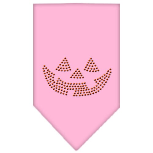 Halloween Pet and Dog Bandana Rhinestone, "Jack O Lantern"