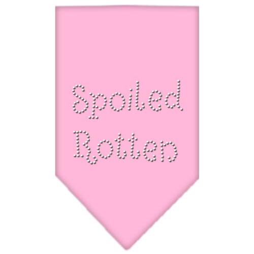 Pet and Dog Bandana Rhinestone, "Spoiled Rotten"