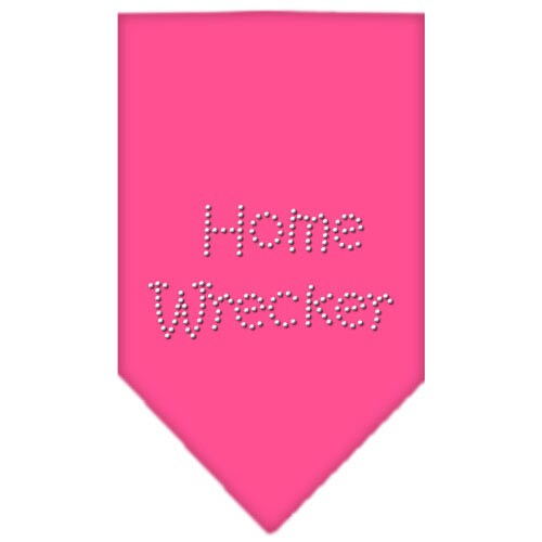 Pet and Dog Bandana Rhinestone, "Home Wrecker"