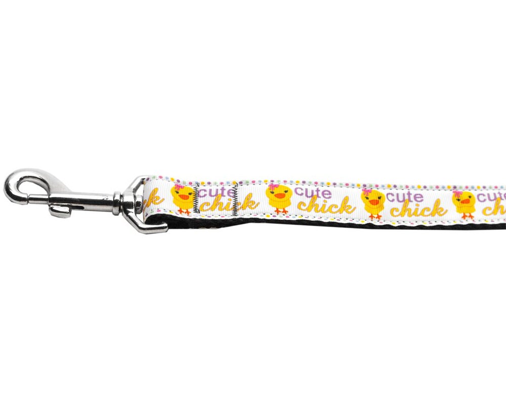 Pet Dog & Cat Nylon Collar or Leash, "Cute Chick"