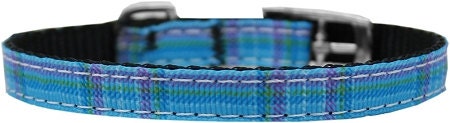 Pet Dog & Cat Nylon Collar or Leash, "Plaids"