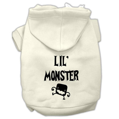 Halloween Pet, Dog & Cat Hoodie Screen Printed, "Lil Monster" - DOGGO'S KING